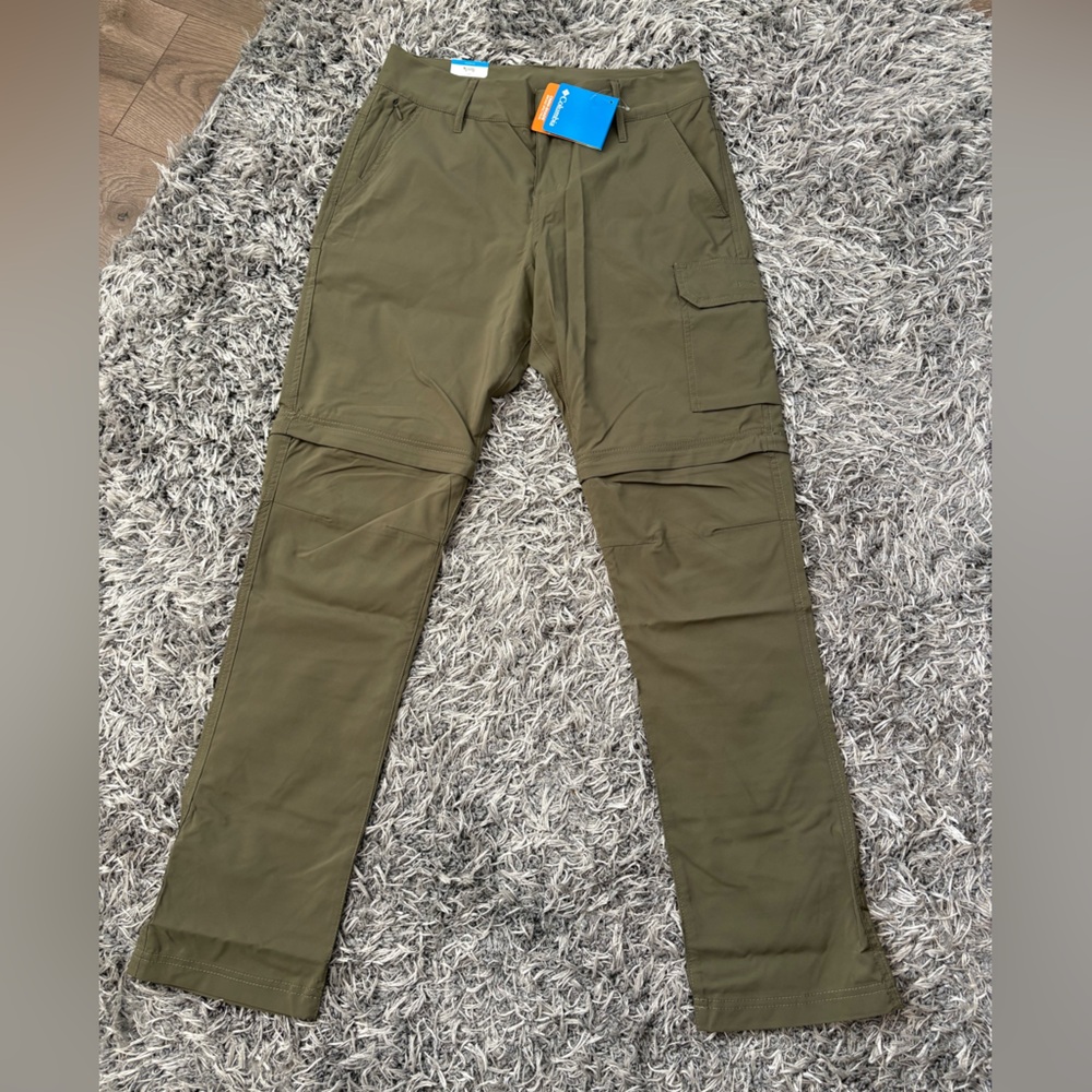 Columbia Women's Silver Ridge Utility Convertible Pants - Stone Green - Size 8 - Picture 7 of 16